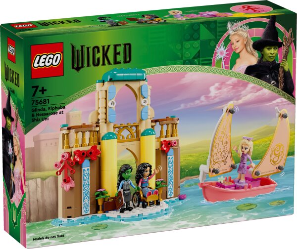 LEGO® Wicked Glinda, Elphaba und Nessarose an der Universität Shiz (75681); Bauset