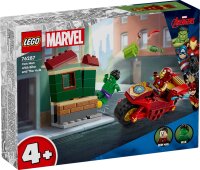LEGO® Marvel Iron Man mit Bike und der Hulk (76287)