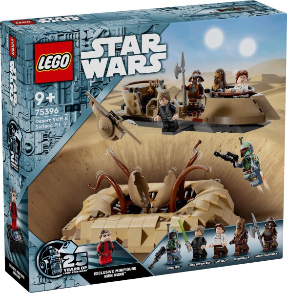 LEGO® Star Wars™ Wüsten-Skiff und Sarlacc-Grube (75396)