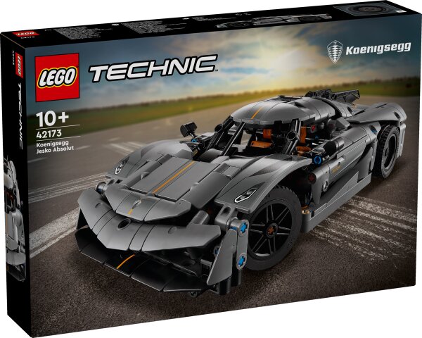 LEGO® Technic Koenigsegg Jesko Absolut Supersportwagen in Grau (42173)