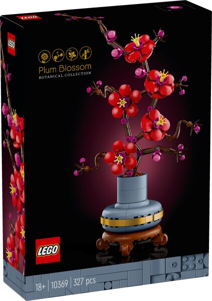 LEGO® Icons Pflaumenblüte (10369); Blumendeko zum Ausstellen